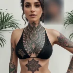 Татуировки эскортниц - highly detailed, ultra-realistic, 8K resolution, intricate tattoo design, sharp focus, photorealistic, realistic skin texture, p tatufoto.com 047