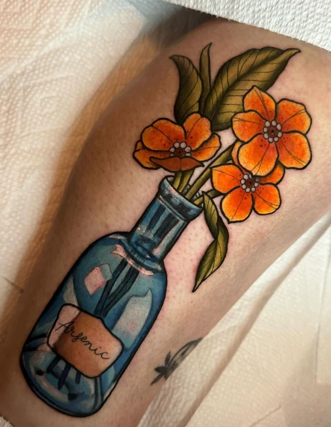 тату бутылка фото №001 - tatufoto.com 07102024