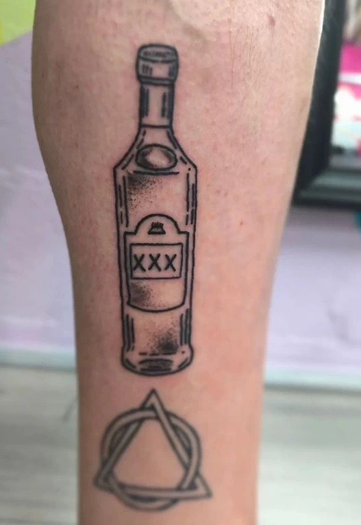 тату бутылка фото №003 - tatufoto.com 07102024