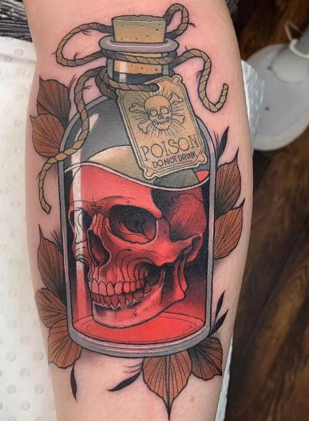 тату бутылка фото №004 - tatufoto.com 07102024