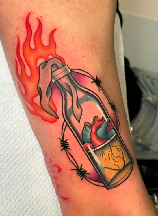 тату бутылка фото №005 - tatufoto.com 07102024