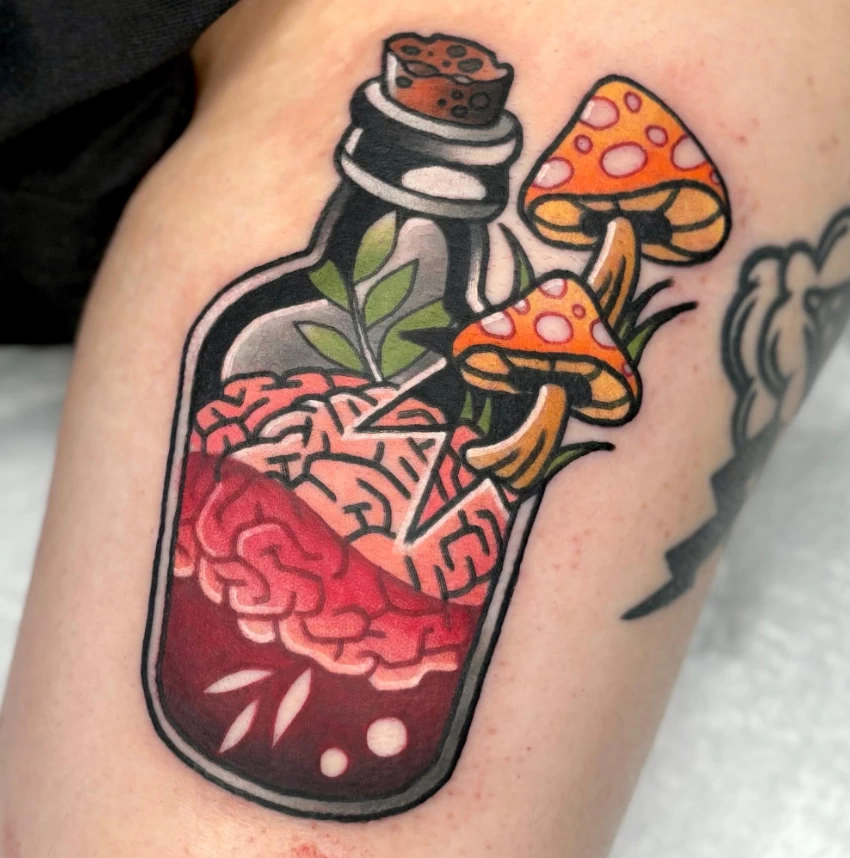 тату бутылка фото №006 - tatufoto.com 07102024