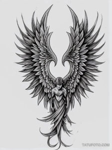 Эскиз тату ангельские крылья – Sketch of angel wings tattoo – tatufoto.com _52_11/15/2024 03:52:23