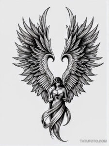 Эскиз тату ангельские крылья – Sketch of angel wings tattoo – tatufoto.com _54_11/15/2024 03:52:27