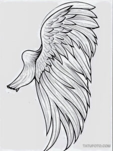 Эскиз тату ангельские крылья – Sketch of angel wings tattoo – tatufoto.com _361_11/15/2024 04:03:46