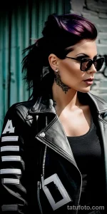 Идя образа девушки с татуировкой №002 - tatufoto.com 01112024