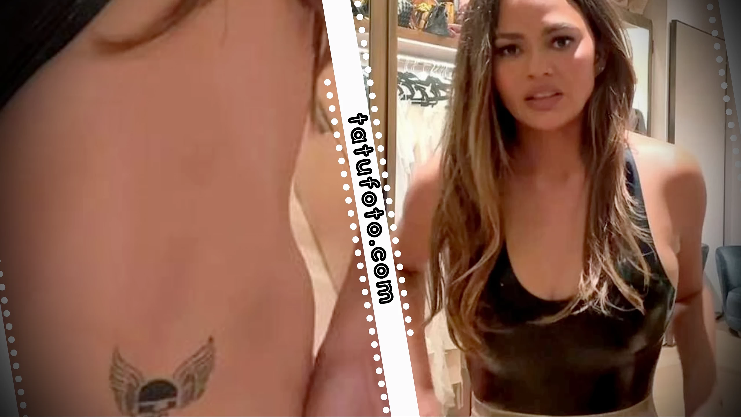 Крисси Тейген показала временную татуировку - tatufoto.com 15112024 - 2