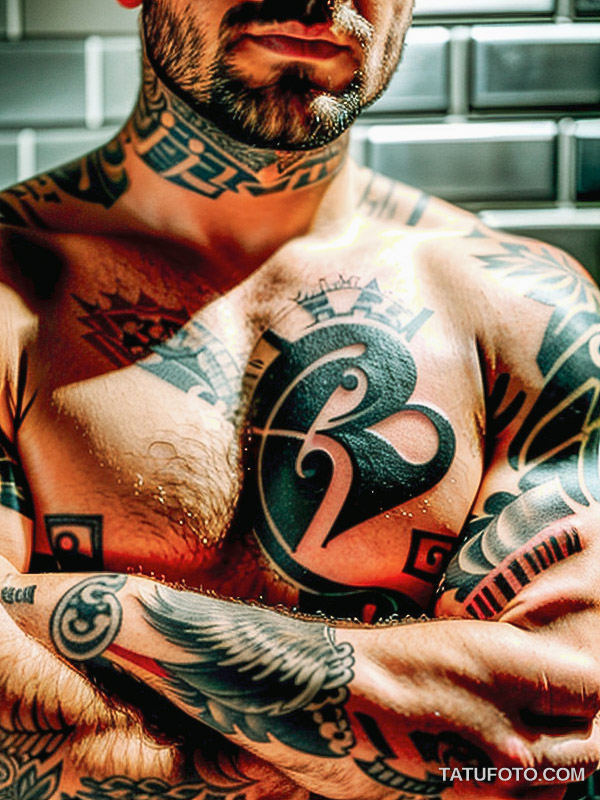 Кулинарные тату шеф-поваров - Portrait of a chef with culinary tattoos on forearms, tatufoto.com 042