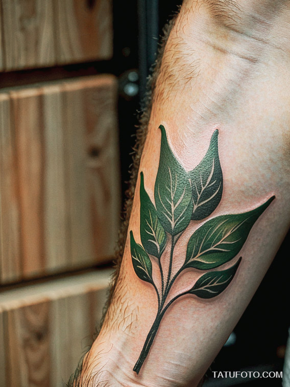 Кулинарные тату шеф-поваров - Realistic tattoo of fresh garlic cloves, tatufoto.com 276