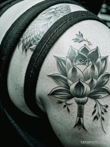Кулинарные тату шеф-поваров - Simple black ink drawing of an artichoke, tatufoto.com 139