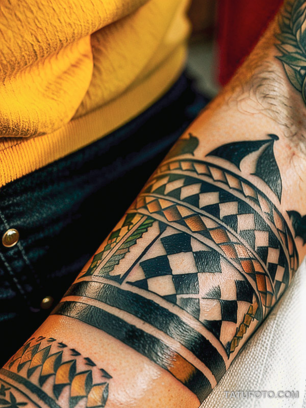 Кулинарные тату шеф-поваров - Tattoo of a baguette with butter, tatufoto.com 153