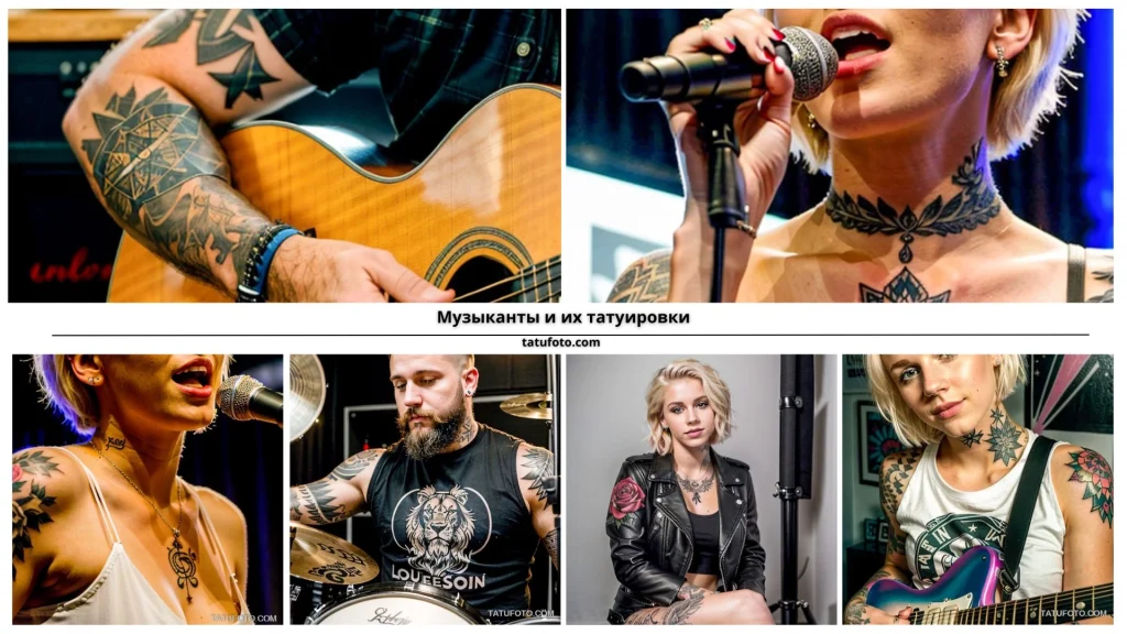 Музыканты и их татуировки - tatufoto.com 10112024