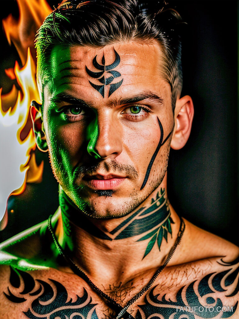 Пожарные с тату и тату рисунки пожарных - Firefighters with tattoos - tatufoto.com -21