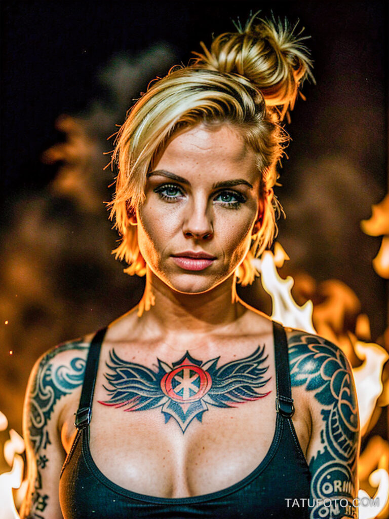 Пожарные с тату и тату рисунки пожарных - Firefighters with tattoos - tatufoto.com -25