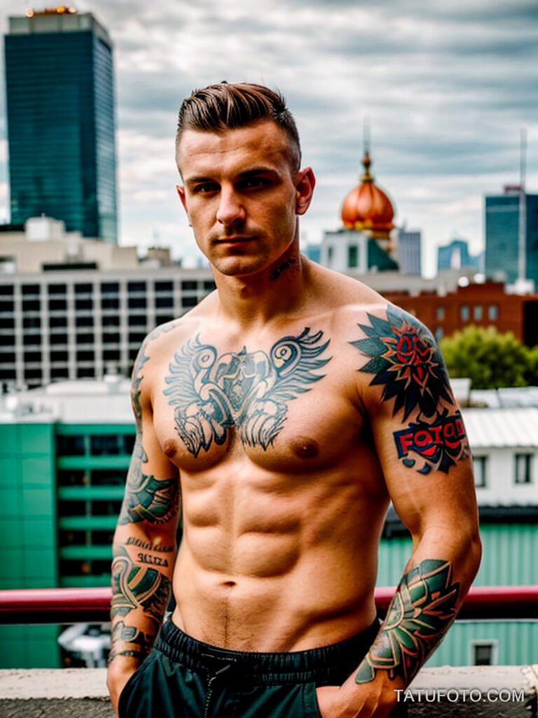 Пожарные с тату и тату рисунки пожарных - Firefighters with tattoos - tatufoto.com -289