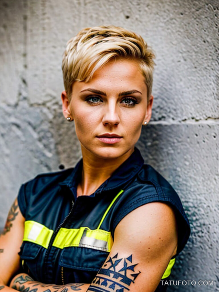Пожарные с тату и тату рисунки пожарных - Firefighters with tattoos - tatufoto.com -302