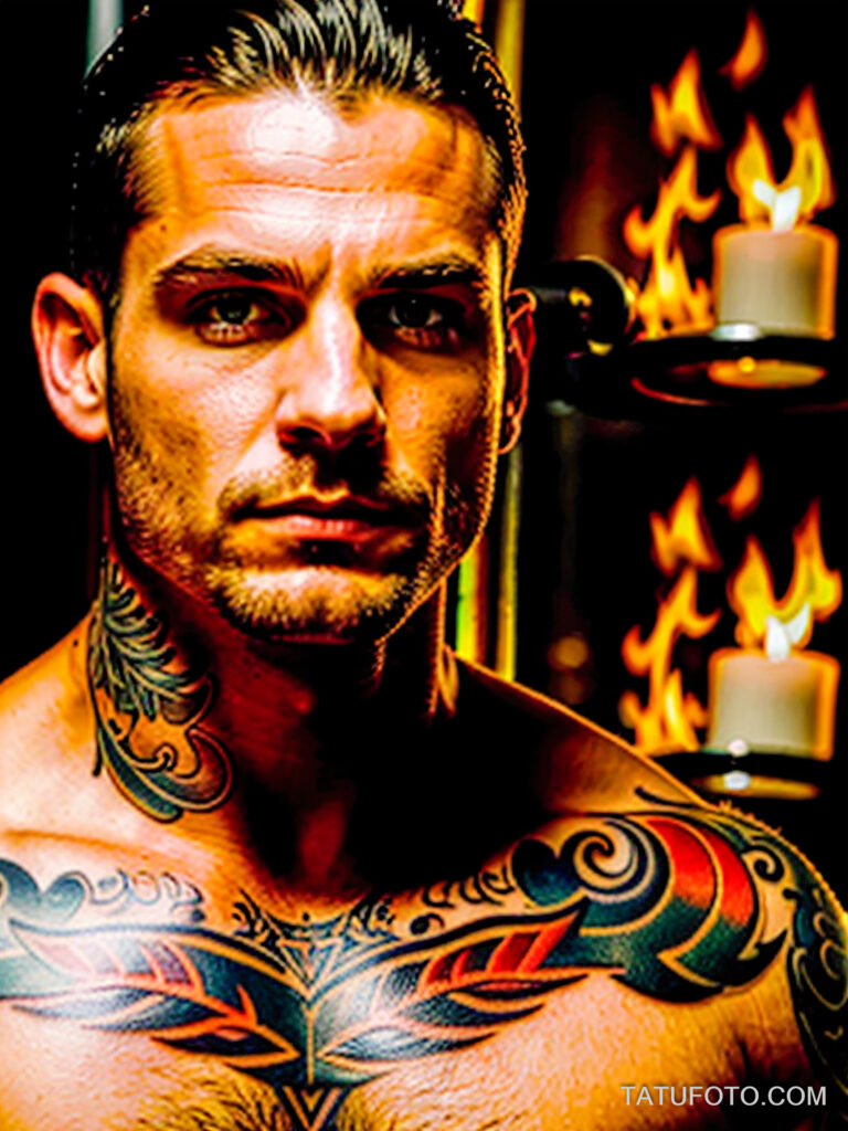 Пожарные с тату и тату рисунки пожарных - Firefighters with tattoos - tatufoto.com -411
