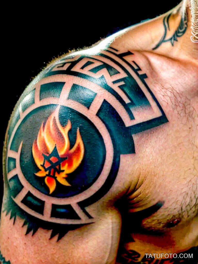 Пожарные с тату и тату рисунки пожарных - Firefighters with tattoos - tatufoto.com -418