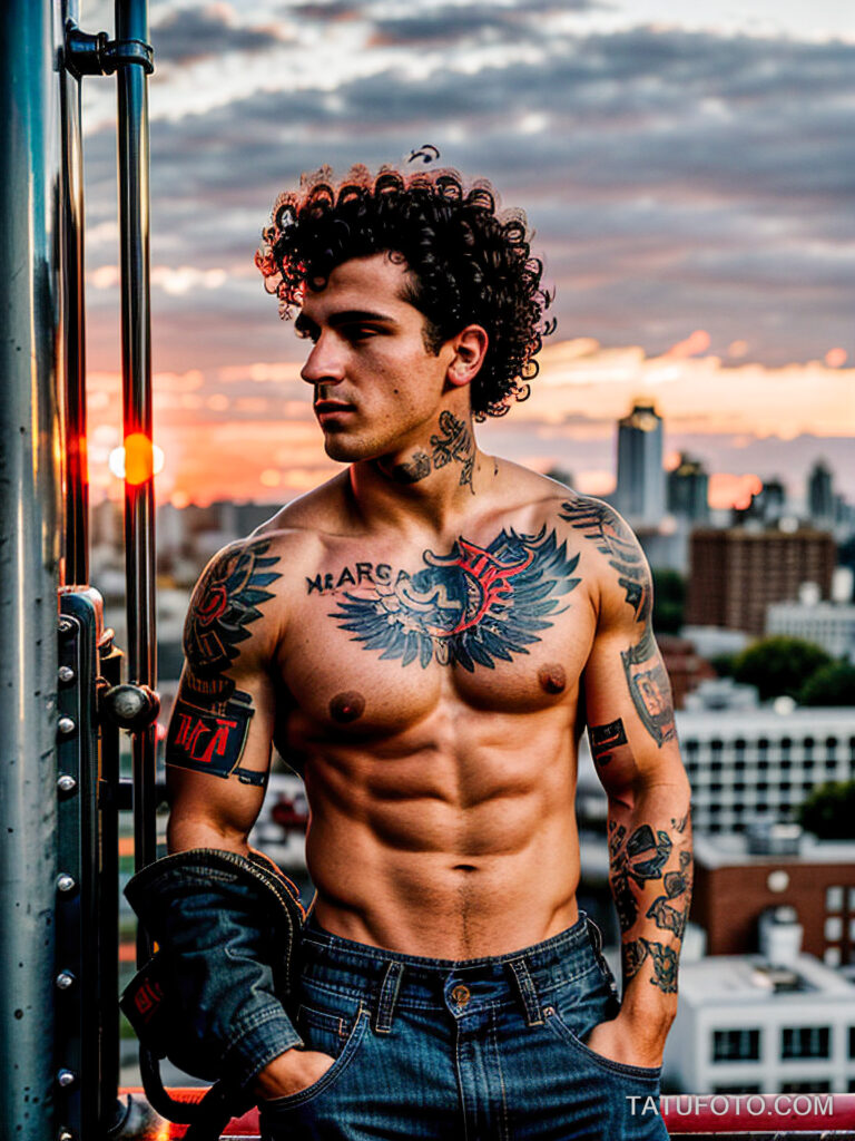 Пожарные с тату и тату рисунки пожарных - Firefighters with tattoos - tatufoto.com -77