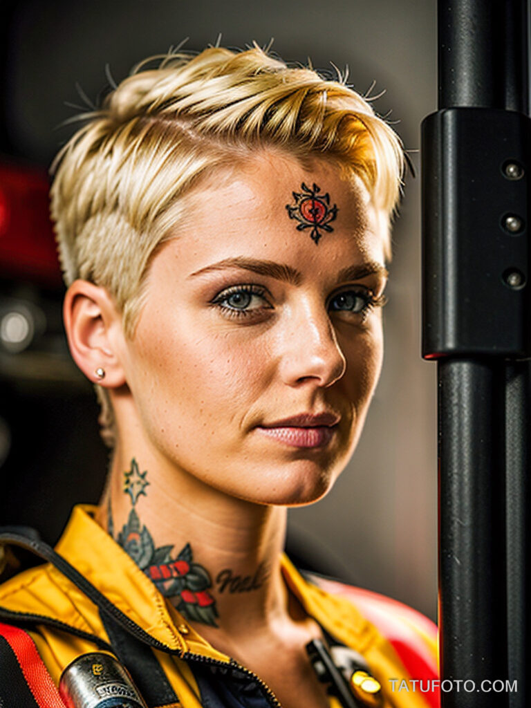 Пожарные с тату и тату рисунки пожарных - Firefighters with tattoos - tatufoto.com -90
