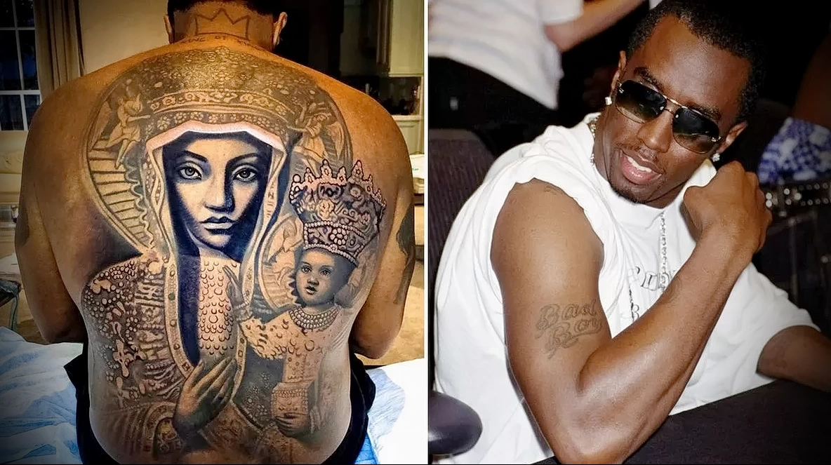 Тайна татуировки Пи Дидди с Эзили Дантор - tatufoto.com 1