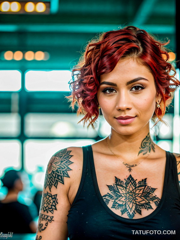 Тату стюардесс - Tattoos of stewardesses and flight attendants - 056 - tatufoto.com 06112024