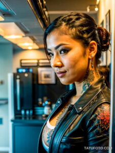 Тату стюардесс - Tattoos of stewardesses and flight attendants - 101 - tatufoto.com 06112024