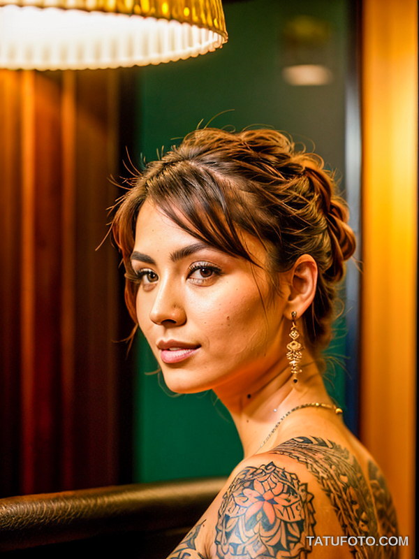 Тату стюардесс - Tattoos of stewardesses and flight attendants - 173 - tatufoto.com 06112024