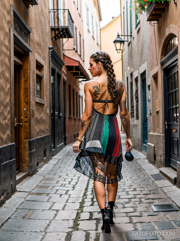 Тату танцоров - танцевальные тату - Dancer tattoos - tatufoto.com 252