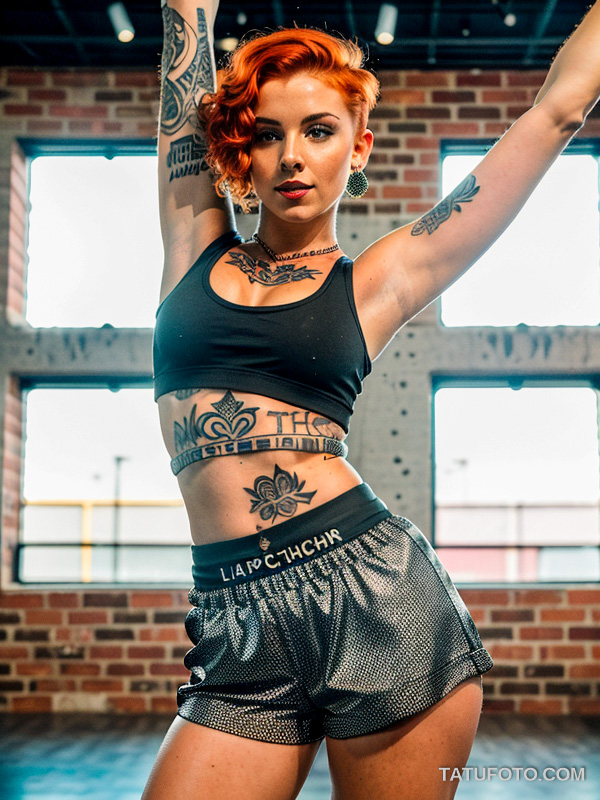 Тату танцоров - танцевальные тату - Dancer tattoos - tatufoto.com 270