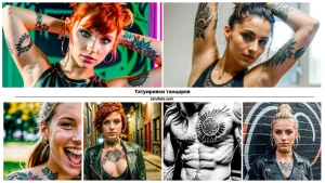 Татуировки танцоров - tatufoto.com 07112024