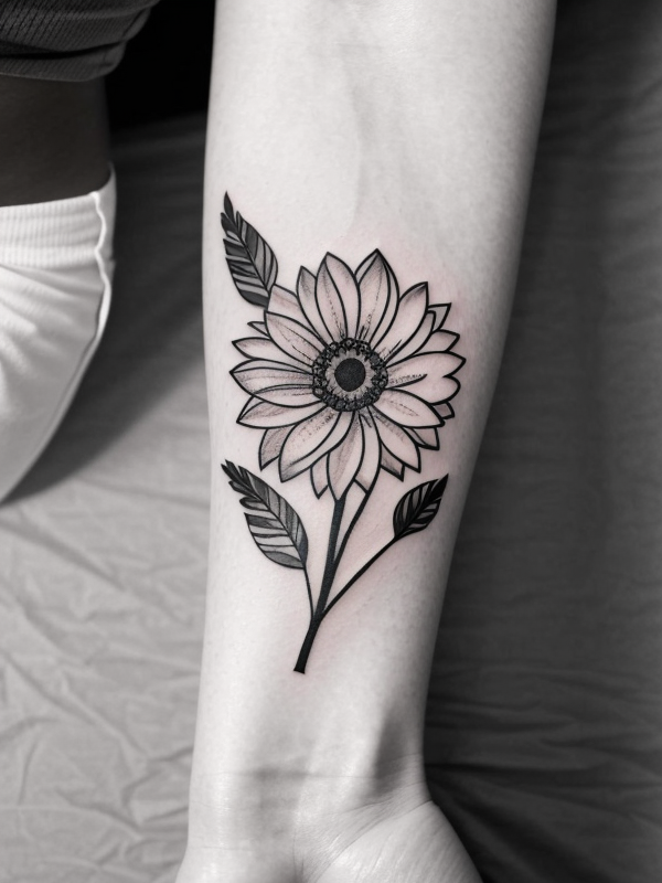 Эскизы татуировки Астра - Astra Tattoo Sketches redraw tattoo sketches on a white sheet into a modern minimalist aster tattoo sketch, using only black ink with simple lines, sh tatufoto.com 213