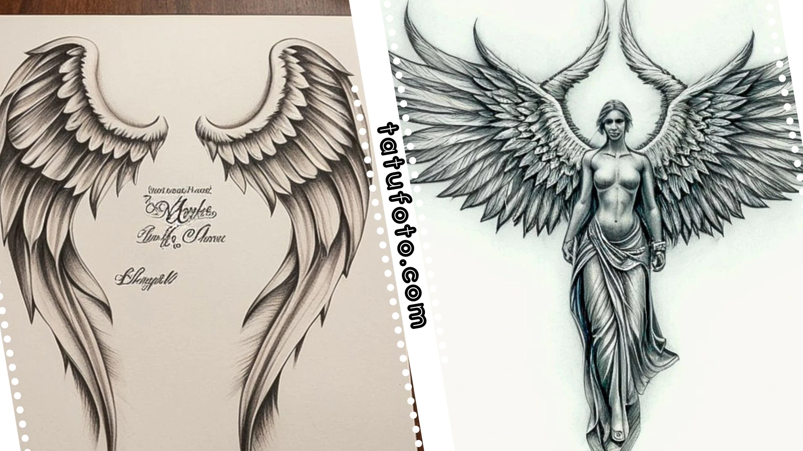 Эскиз тату ангельские крылья – Sketch of angel wings tattoo – tatufoto.com _662_11/15/2024 04:16:26