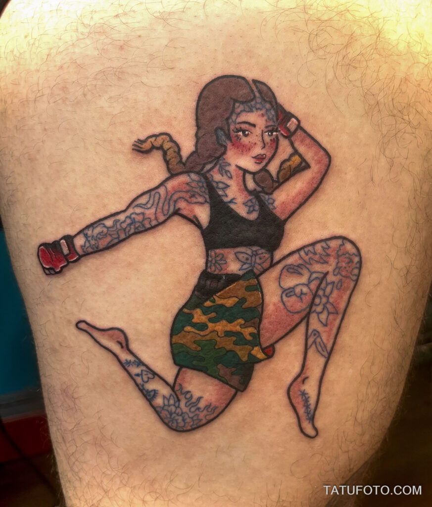 4 Тату-мастер Рэйчел Хофер и ее тату - tatufoto