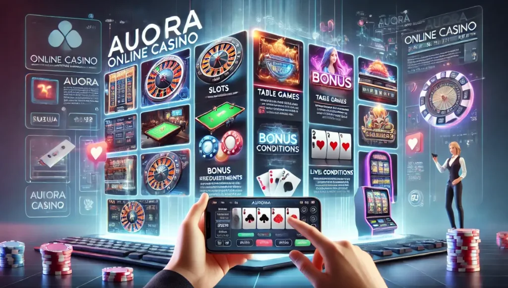 Онлайн казино Aurora - особенности и условия игры - картинка для tatufoto.com 2024 1