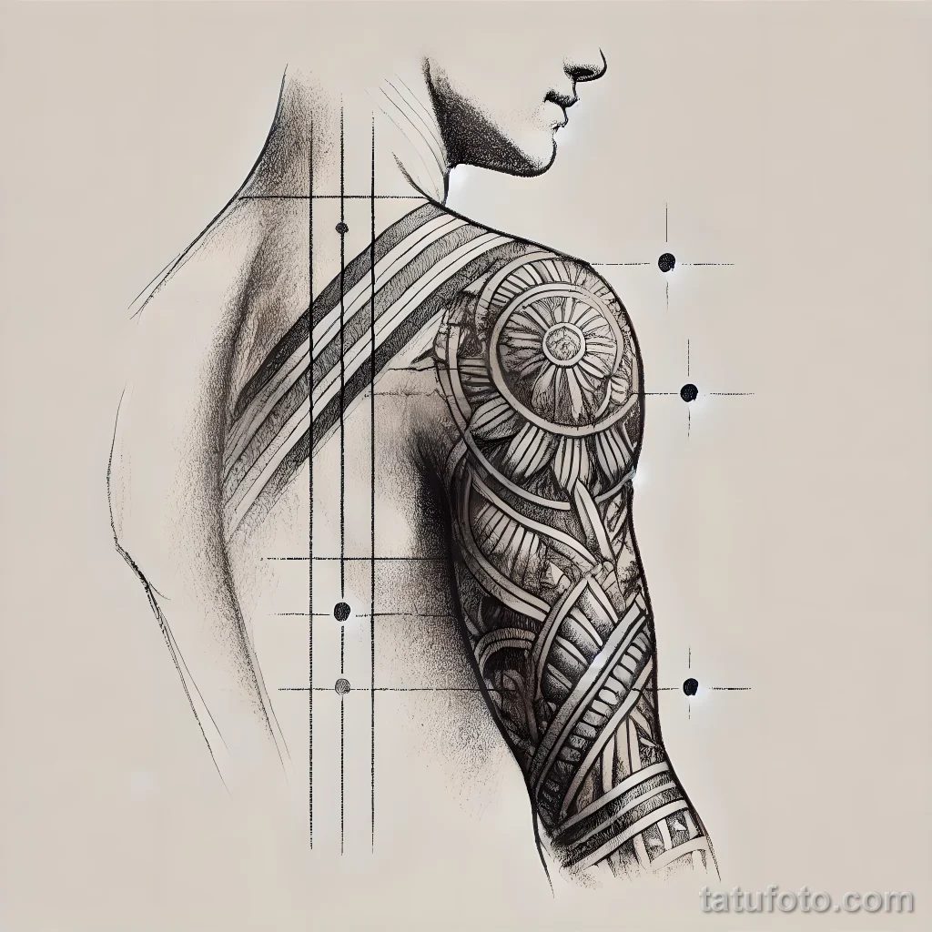 Как выбрать идеальный размер и форму татуировки - 2025 - tatufoto.com 6