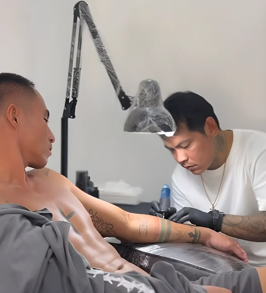 Анди Айгенманн и Филмар Алипайо сделали парное тату - №02 - tatufoto.com