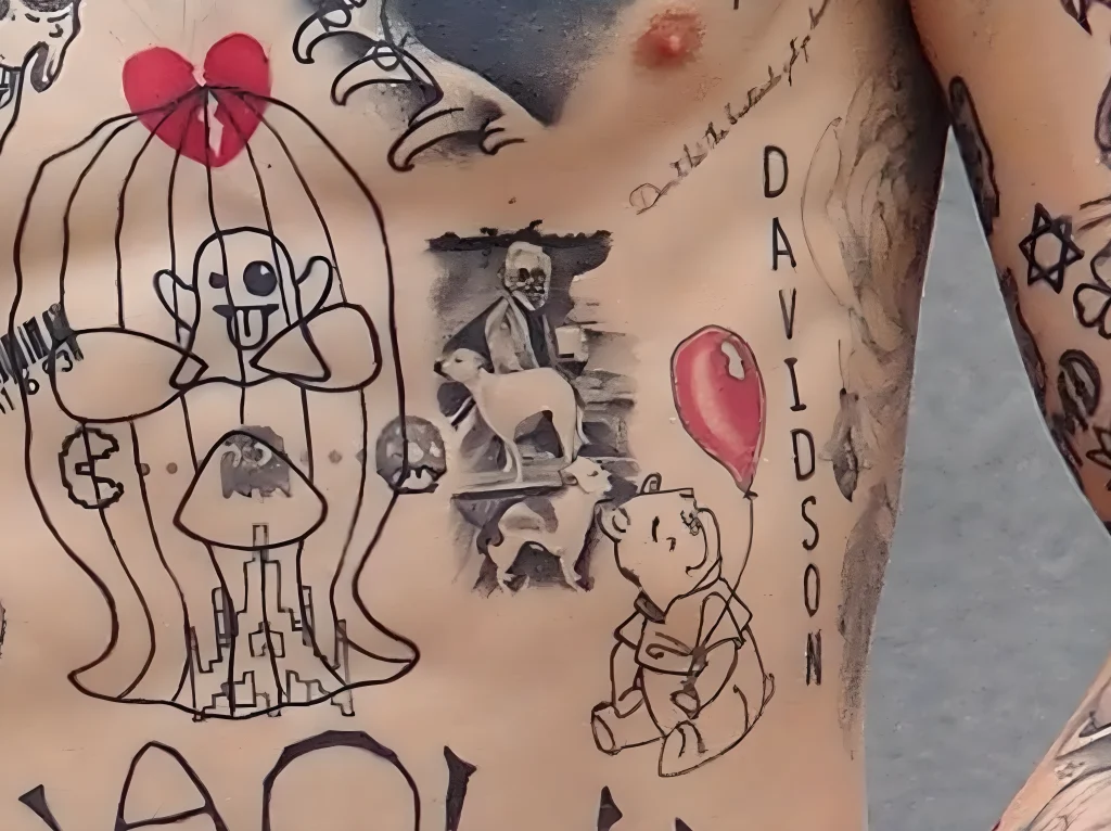 Пит Дэвидсон удаляет все татуировки за 200 000 04.02.25 №03 - tatufoto.com