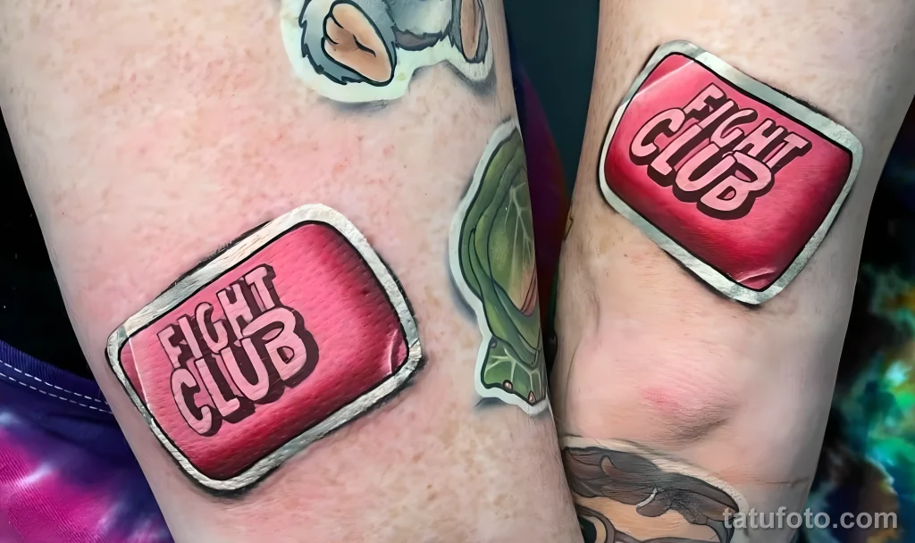 Тату-наклейки - мастер из Канады создает тату как наклейки №07 - tatufoto.com