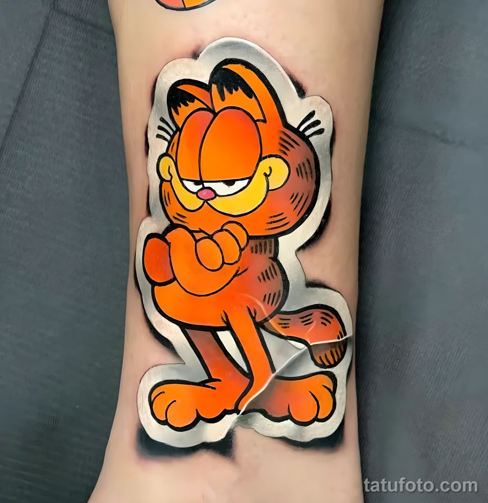 Тату-наклейки - мастер из Канады создает тату как наклейки №10 - tatufoto.com