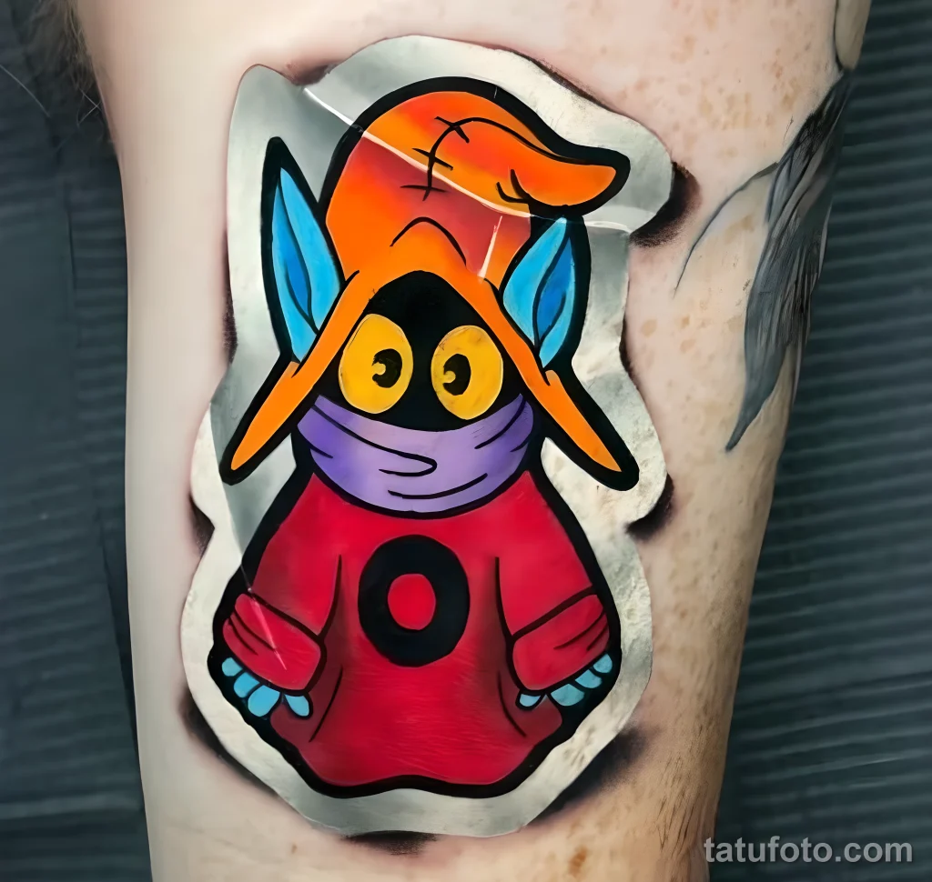 Тату-наклейки - мастер из Канады создает тату как наклейки №14 - tatufoto.com
