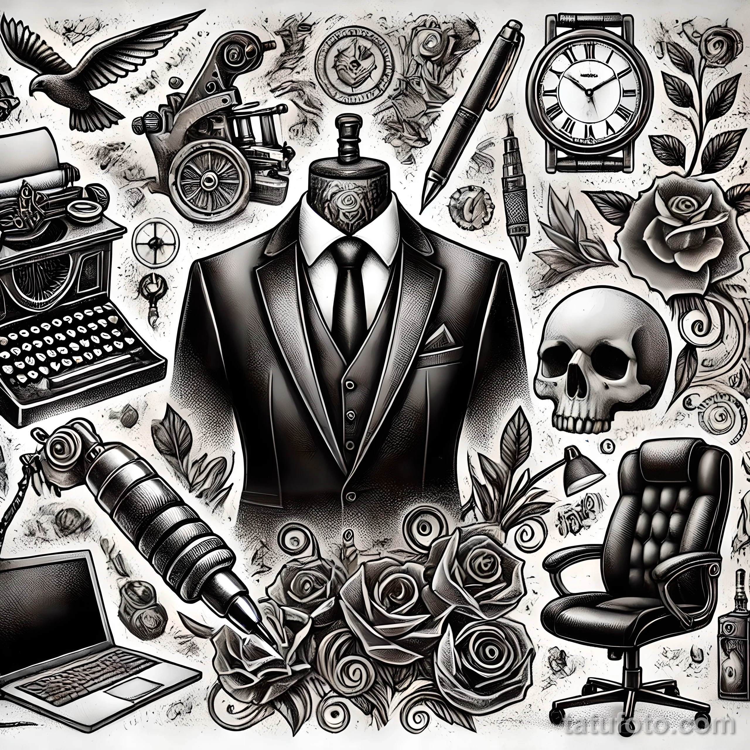 Татуировка и карьера - фото для статьи - 2025 №04 - tatufoto.com