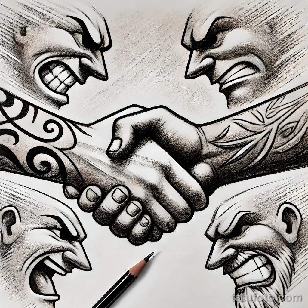 Что делать если татуировка вызывает конфликты - фото - 2025 №08 - tatufoto.com
