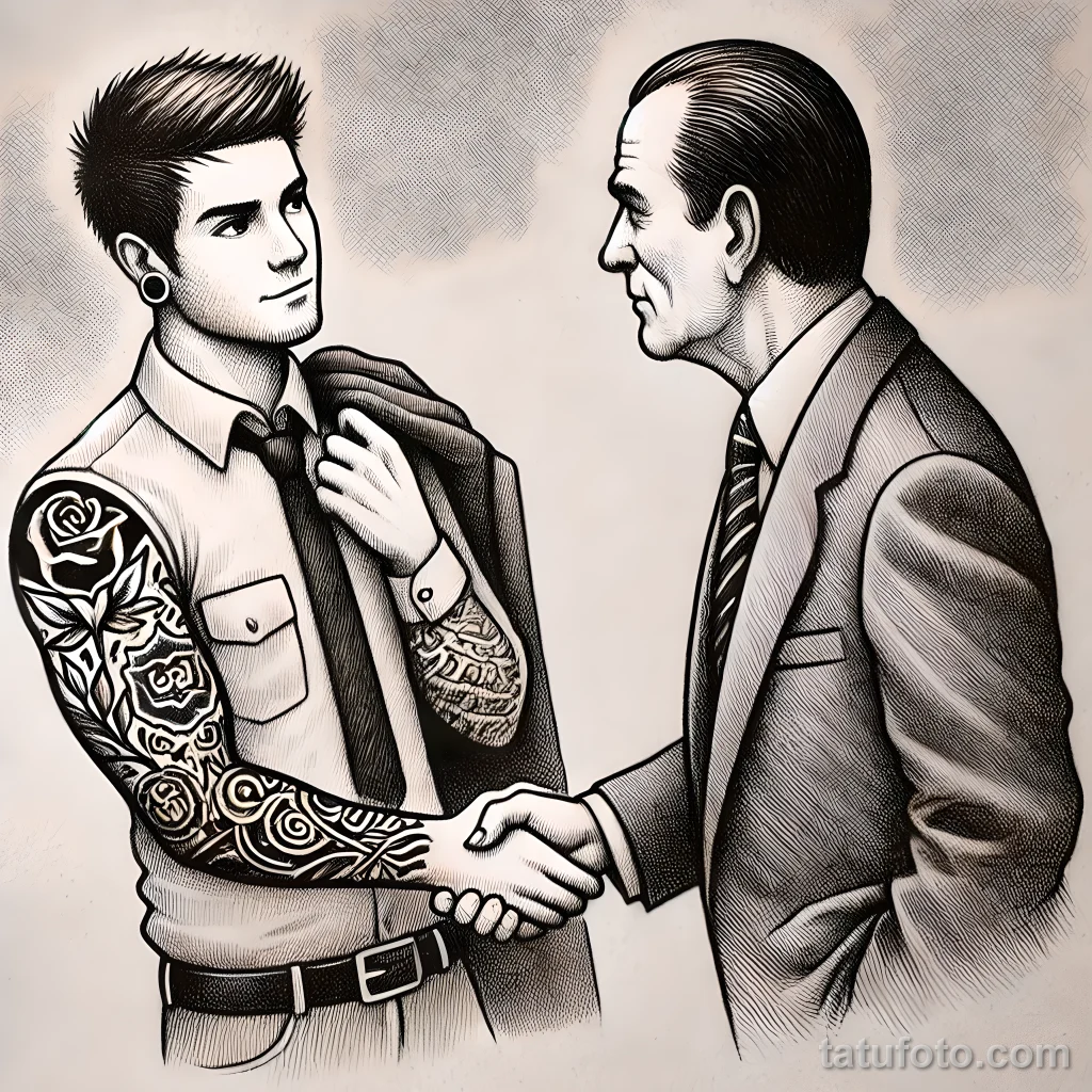 Что делать если татуировка вызывает конфликты - фото - 2025 №12 - tatufoto.com