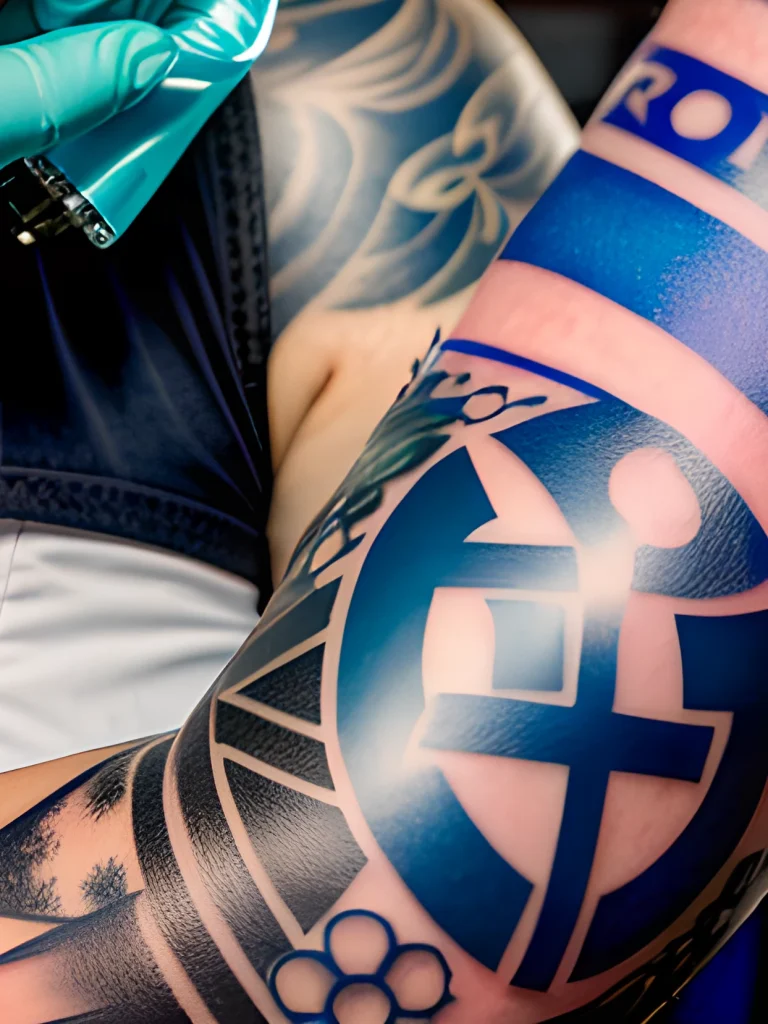 Лазерная эпиляция и татуировки и девушка с тату - 03 - для статьи tatufoto.com