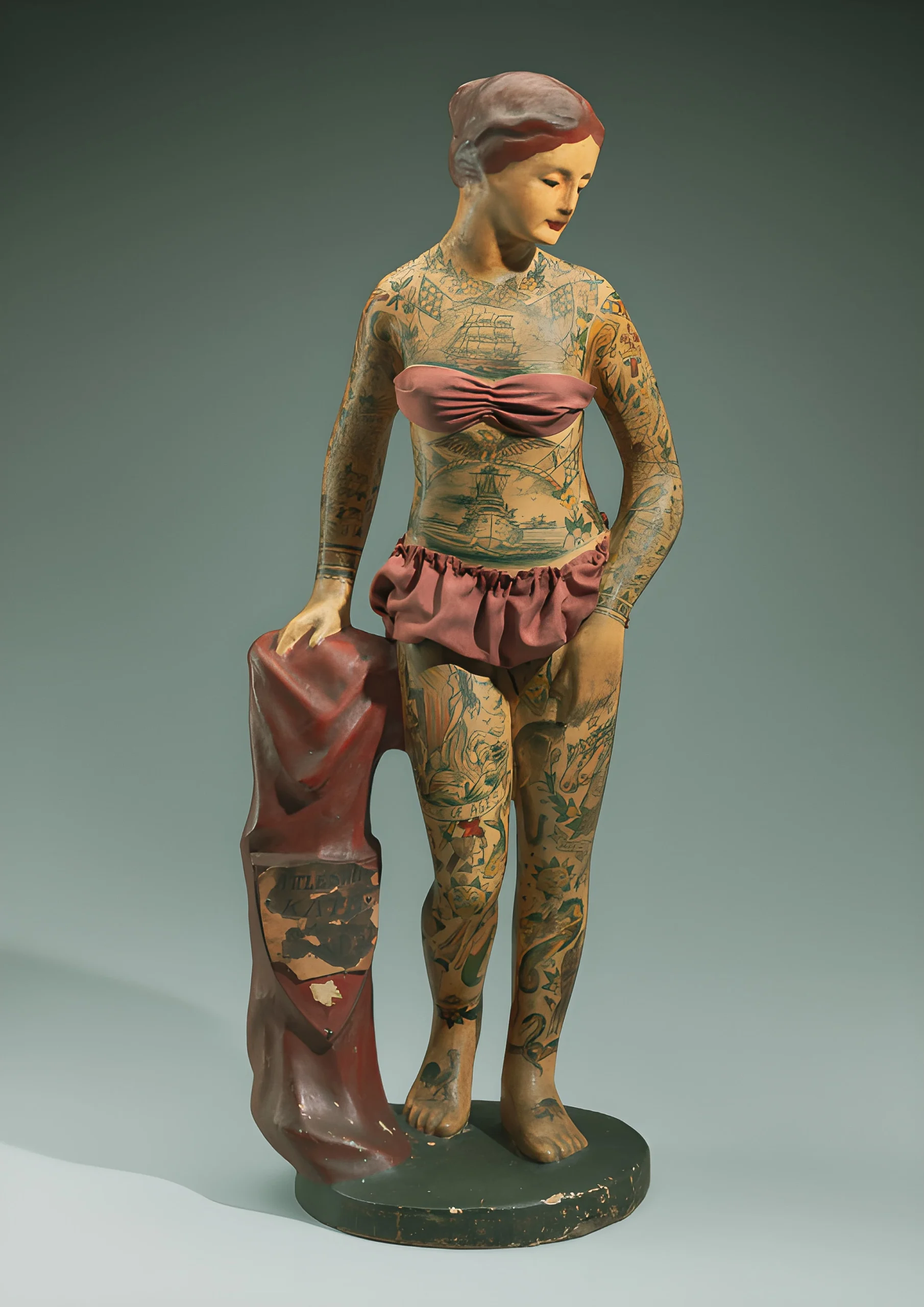 Линкорная Кейт - легендарная татуированная скульптура - 2025 - №01 - tatufoto.com