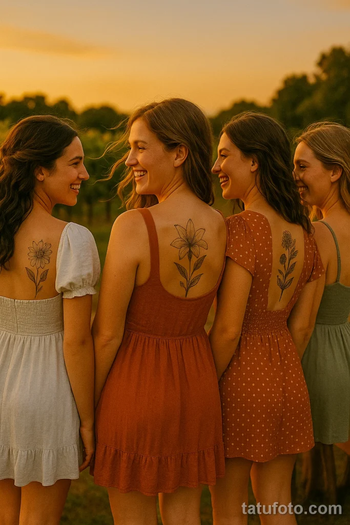 Групповые татуировки — лучшие идеи и как не пожалеть о набито - 03 - фото tatufoto.com