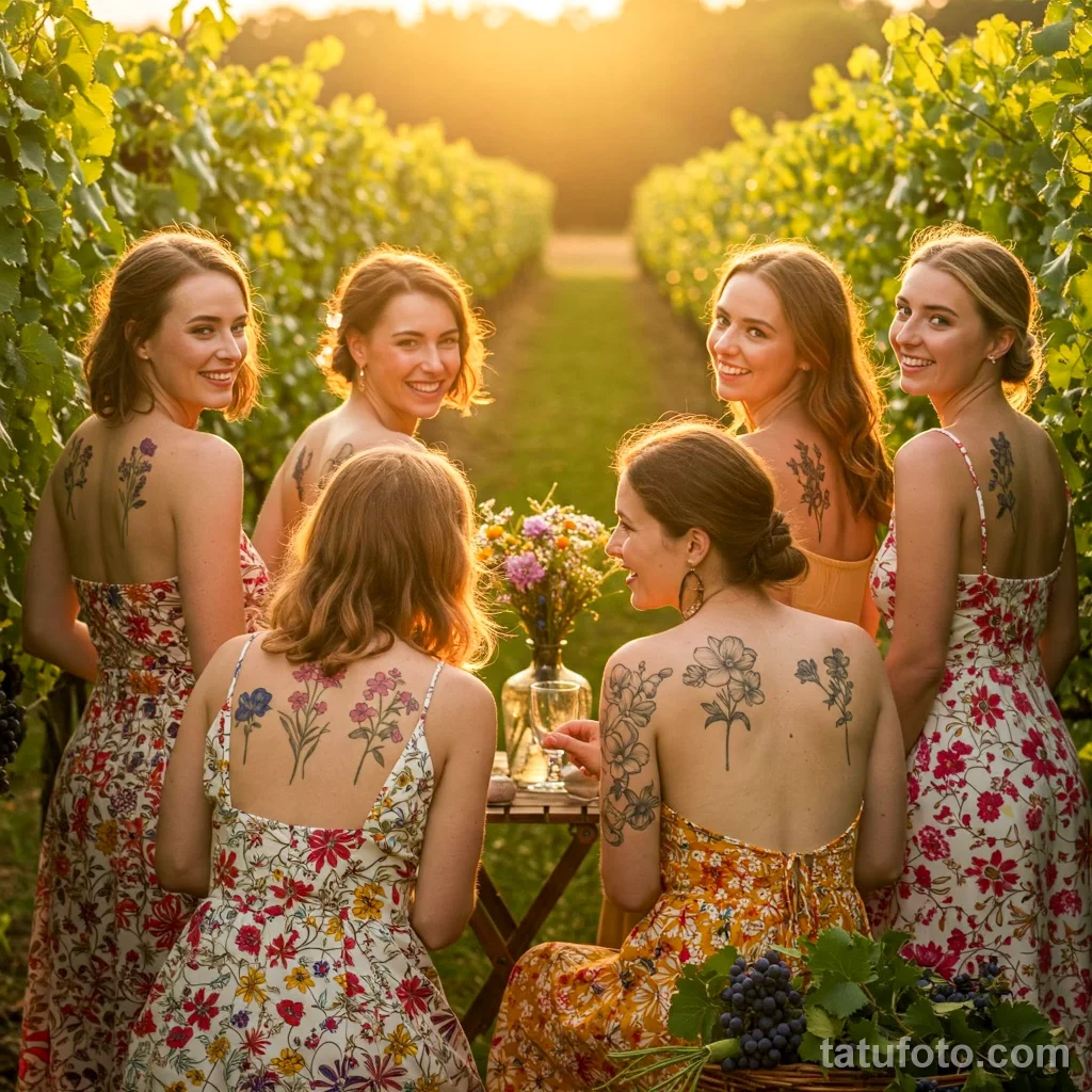 Групповые татуировки — лучшие идеи и как не пожалеть о набито - 08 - фото tatufoto.com