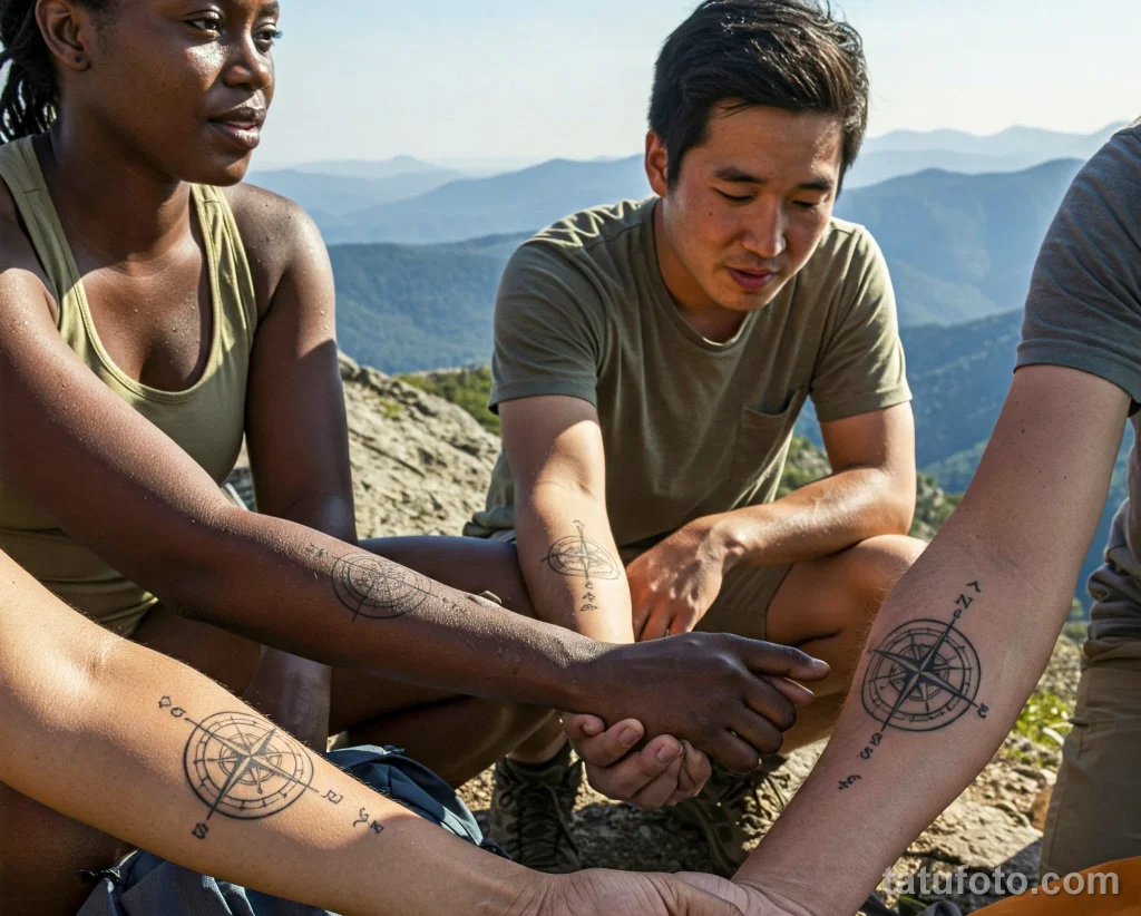 Групповые татуировки — лучшие идеи и как не пожалеть о набито - 09 - фото tatufoto.com