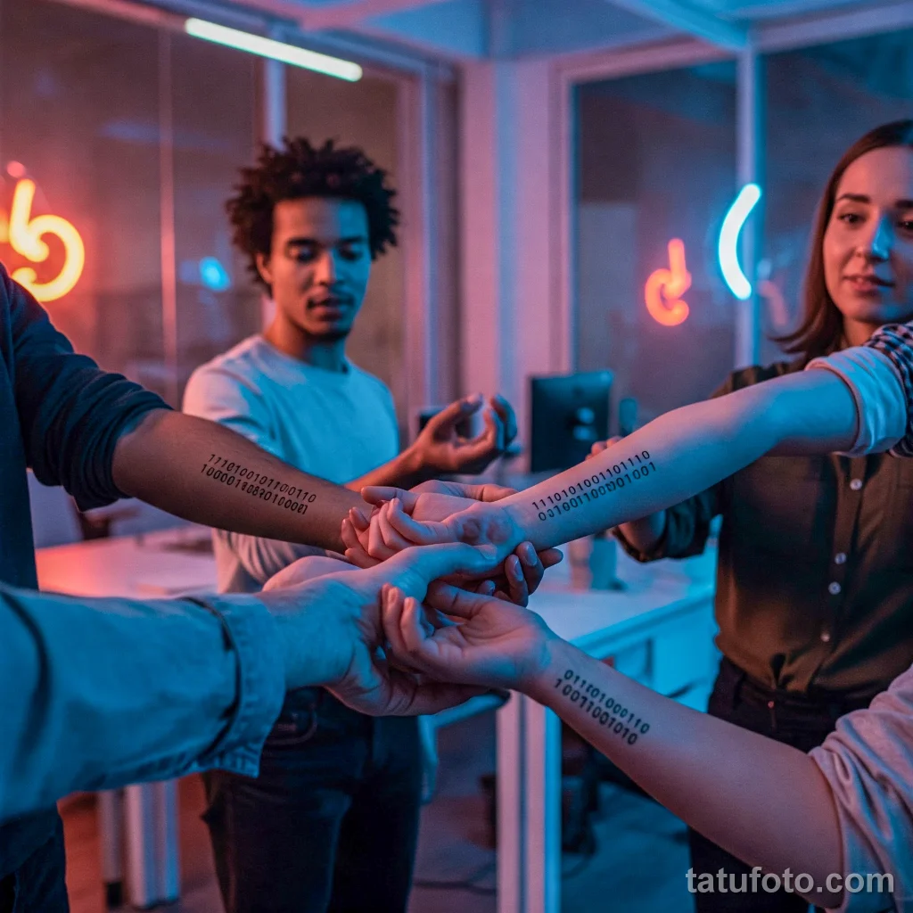 Групповые татуировки — лучшие идеи и как не пожалеть о набито - 10 - фото tatufoto.com